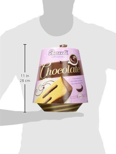 Panettone PANDORO COM RECHEIO CHOCOLATE BAULI 750G Imagem de Panettone PANDORO COM RECHEIO CHOCOLATE BAULI 750G