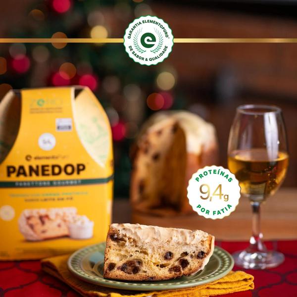 Imagem de Panettone Trufado Gourmet - Elemento Puro - PANEDOP ZERO - Leite Ninho