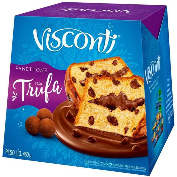 Imagem de Panettone Visconti 450g Trufa - Casa & Video