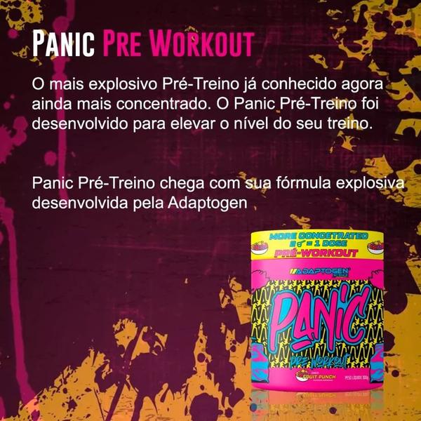 Imagem de Panic 300g Pré Treino Adaptogen Sabor Frutas Vermelhas