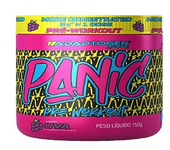Panic Pré-treino - Super Concentrado 150g - Adaptogen Imagem de Panic Pré-treino - Super Concentrado 150g - Adaptogen
