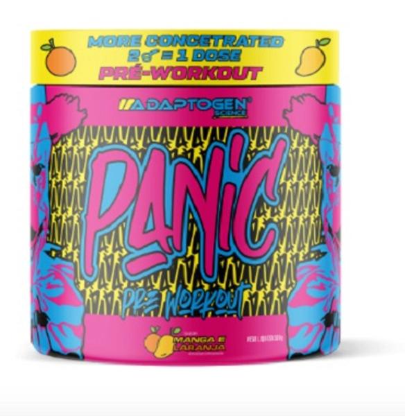Panic Pré-treino Super Concentrado 300g - Adaptogen Imagem de Panic Pré-treino Super Concentrado 300g - Adaptogen