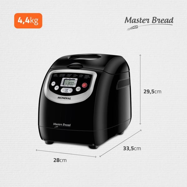 Imagem de Panificadora Automática 700W Master Bread - NPF-53 - Mondial