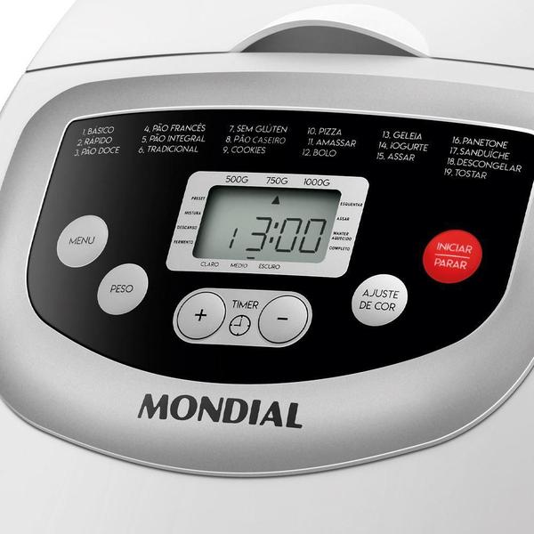 Imagem de Panificadora Automática Mondial Master Bread Npf-54 110V