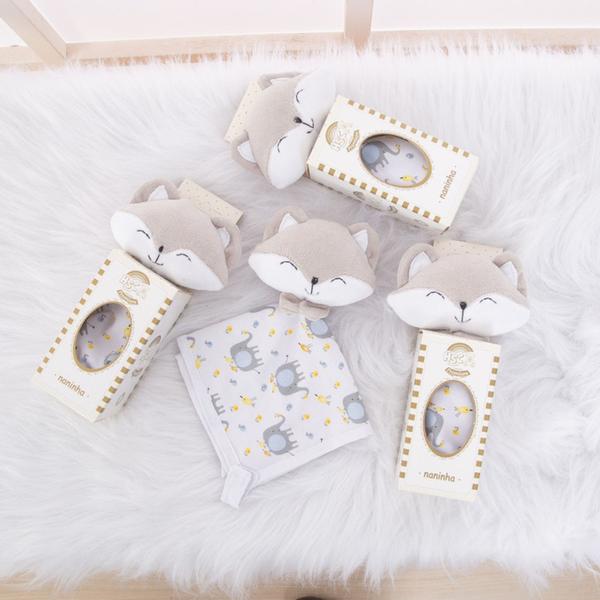 Paninho Naninha Bichinho Porta Chupeta Bebe Pelúcia - Lalu Enxovais Imagem de Paninho Naninha Bichinho Porta Chupeta Bebe Pelúcia