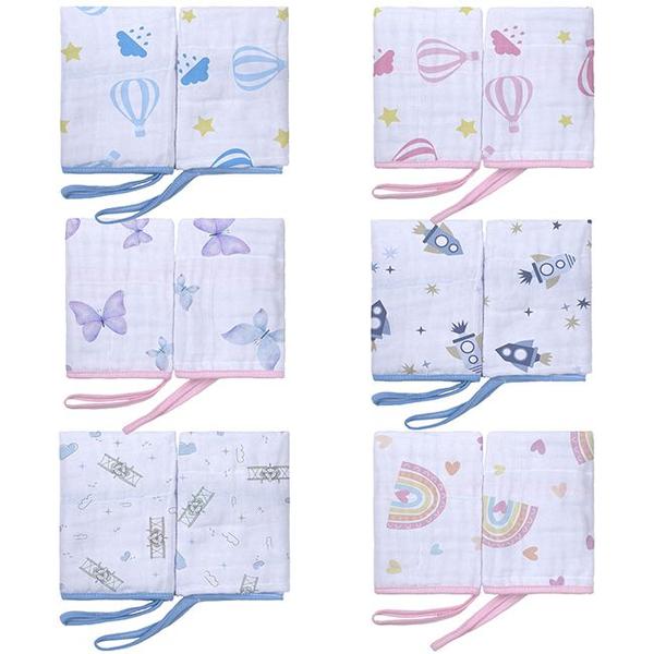 Pano De Boca Soft Com Prendedor Chupeta 2 Unidades Baby Joy - Incomfral / Baby Joy Imagem de Pano De Boca Soft Com Prendedor Chupeta 2 Unidades Baby Joy