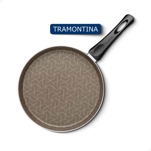 Imagem de Panquequeira Tramontina Starflon Max 28cm 1,8L Paris Aluminio Com Revestimento Antiaderente 28506728