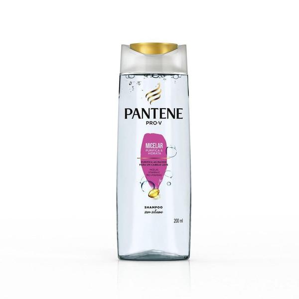 Imagem de Pantene pro-v shampoo micelar com 200ml 