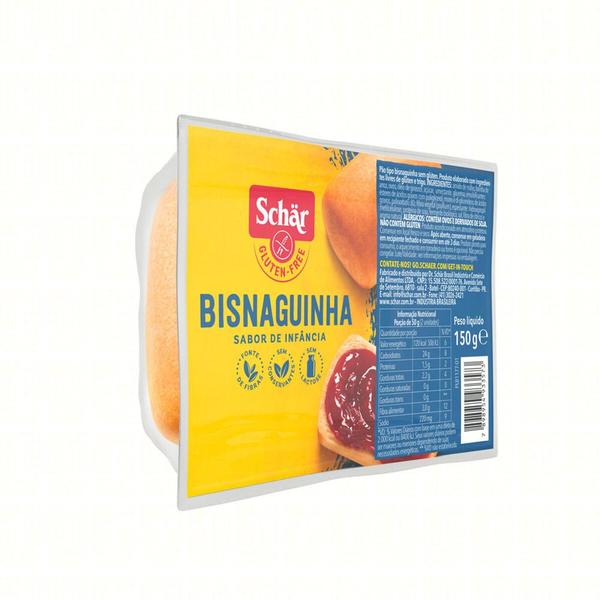 Pão Bisnaga Shar Sem Glúten 150g - Schar Imagem de Pão Bisnaga Shar Sem Glúten 150g