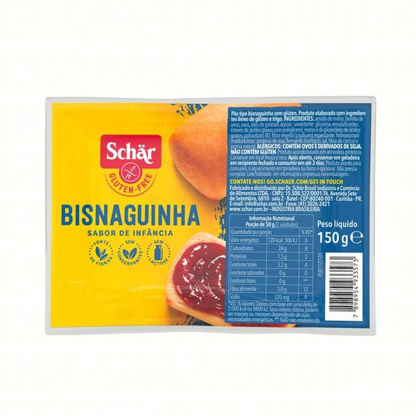 Pão Bisnaga Shar Sem Glúten 150g - Schar Imagem de Pão Bisnaga Shar Sem Glúten 150g