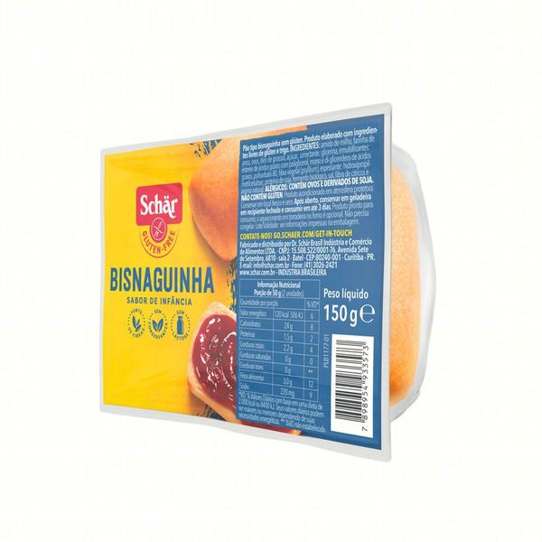 Pão Bisnaga Shar Sem Glúten 150g - Schar Imagem de Pão Bisnaga Shar Sem Glúten 150g