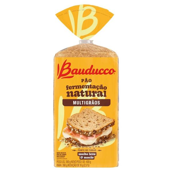 Imagem de Pão de Forma Bauducco Grãos Clássicos Fermentação Natural 390g