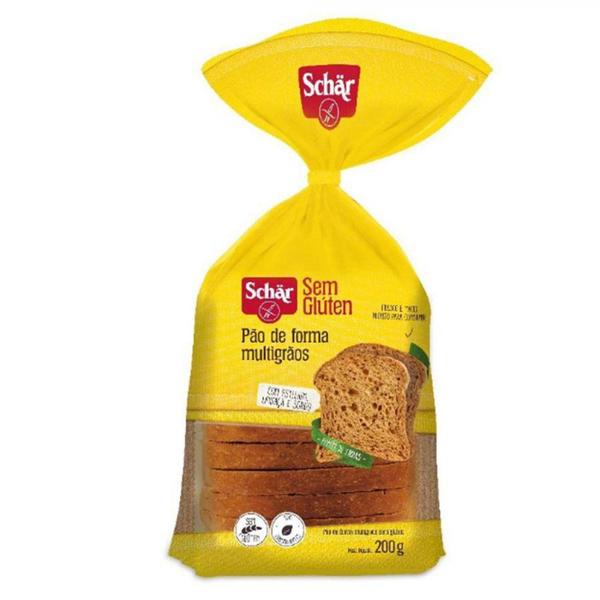 Imagem de Pao de forma sem gluten multigraos 200g - Schar