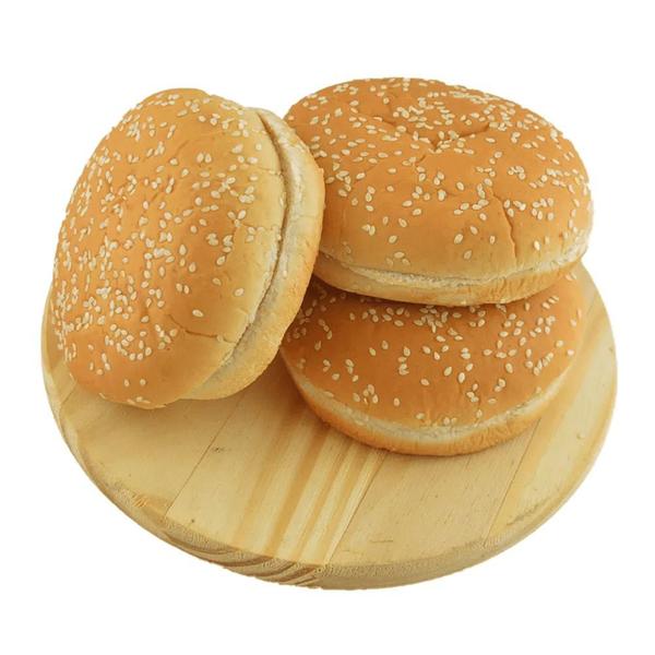 Pão de Hambúrguer Vegano com Gergelim Wickbold 200g Imagem de Pão de Hambúrguer Vegano com Gergelim Wickbold 200g