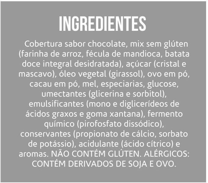 Pao De Mel Belive Sem Gluten 45G (20 Unidades) Imagem de Pao De Mel Belive Sem Gluten 45G (20 Unidades)