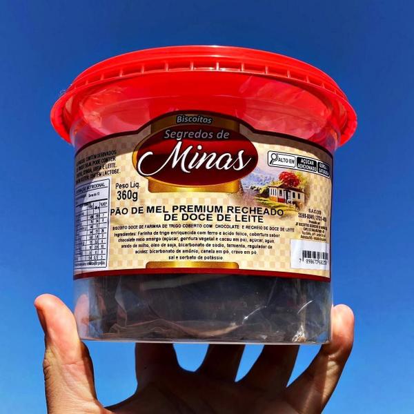 Pão De Mel Recheado Com Doce De Leite 360G - Santa Maria Imagem de Pão De Mel Recheado Com Doce De Leite 360G
