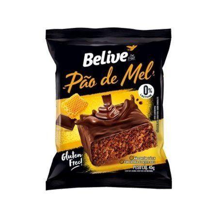 Pão De Mel Zero Lactose E Zero Glúten Belive Imagem de Pão De Mel Zero Lactose E Zero Glúten Belive