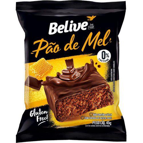 Pão De Mel Zero Lactose E Zero Glúten Belive Imagem de Pão De Mel Zero Lactose E Zero Glúten Belive