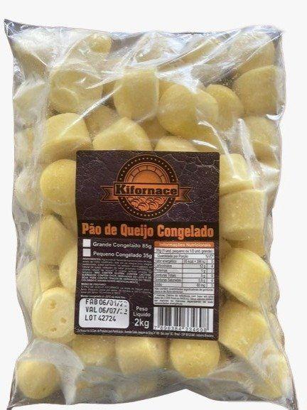 Imagem de Pão De Queijo Congelado 2kg 80g Grande - Kifornace