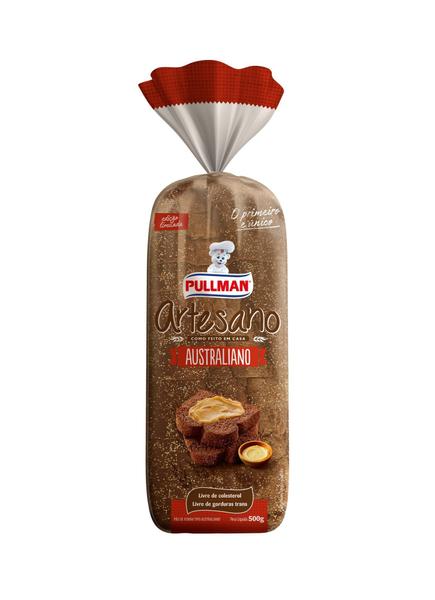 Pão Forma Pullman Artesano Australiano 500g Imagem de Pão Forma Pullman Artesano Australiano 500g