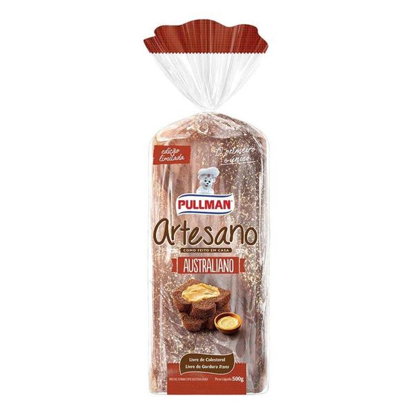 Pão Forma Pullman Artesano Australiano 500g Imagem de Pão Forma Pullman Artesano Australiano 500g