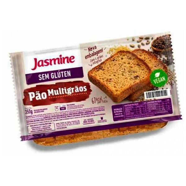 Imagem de Pão Sem Glúten Multigrãos Jasmine 350G