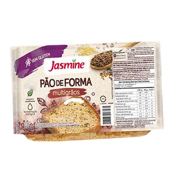 Pão Sem Glúten Multigrãos Jasmine 350g Imagem de Pão Sem Glúten Multigrãos Jasmine 350g