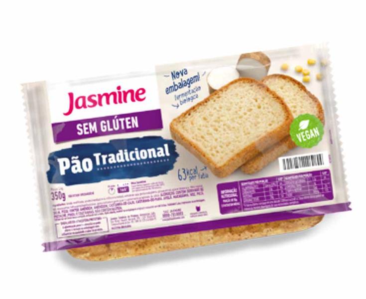 Pão Sem Glúten Tradicional Jasmine 350g Imagem de Pão Sem Glúten Tradicional Jasmine 350g