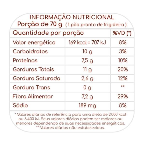 Imagem de Pãozinho Das Galáxias Pão De Frigideira Sem Gluten 282G Zaya