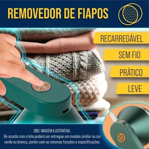 Imagem de Papa Bolinha Profissional Recarregável: Remova Fiapos com Praticidade USB