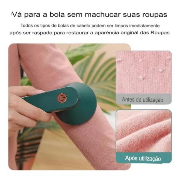 Imagem de Papa Bolinha Recarregável: Remoção Pelos E Fiapos Forma