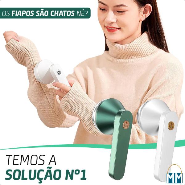 Imagem de Papa Bolinha Sem Fio Elétrico Removedor Pelos Fiapos Roupas