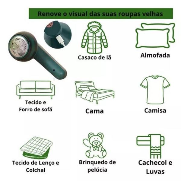 Imagem de Papa Bolinha Sem Fio: Limpeza Elétrica Profissional Roupas