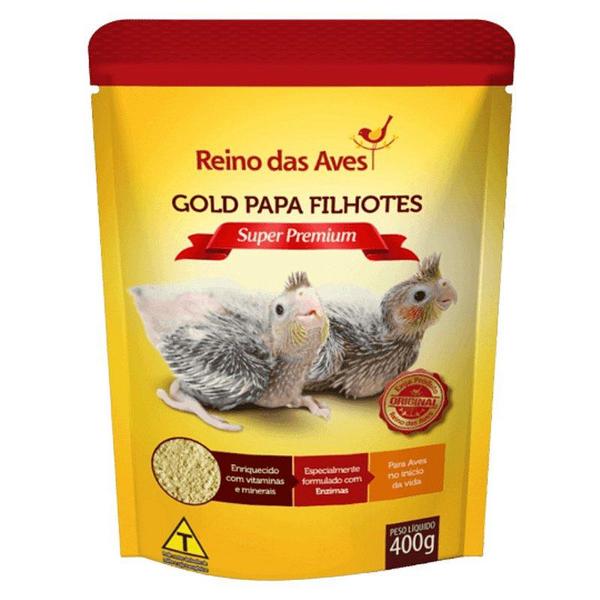 Imagem de Papa Reino das Aves - Gold Papa Filhotes 400g