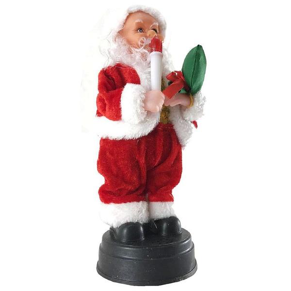 Imagem de Papai Noel 25 Cm Boneco Com Musica Dança Decoração Natalina Casa