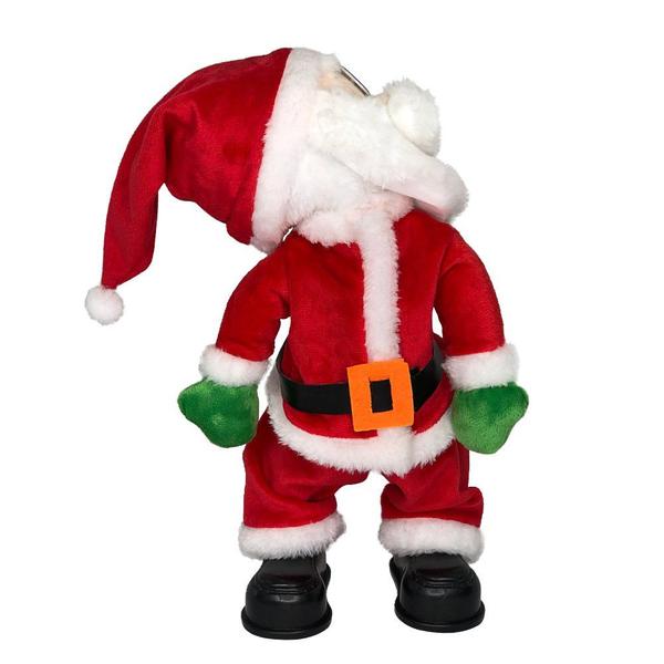 Imagem de Papai Noel 32cm Musical Dançarino Mexe O Bumbum