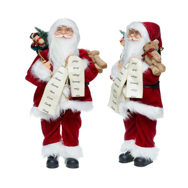 Imagem de Papai noel 45 cm Tradicional Vermelho Enfeite Natalino Premium Decoração Natal