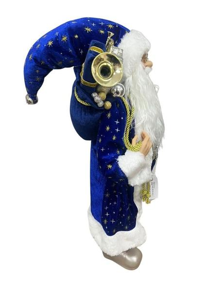 Imagem de Papai noel em pe com malha vermelha