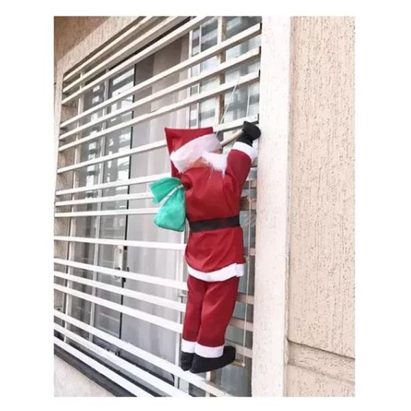 Imagem de Papai Noel Grande com Escada