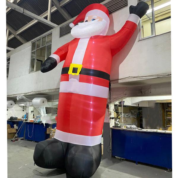 Imagem de Papai Noel Inflavel 5 Metros Altura Decoraçao Natal Gigante Natalino