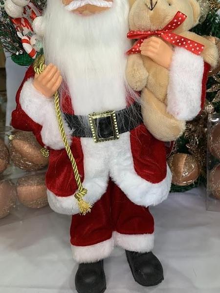 Imagem de Papai Noel Luxo Decoração Natalina Natal Luxo 40cm