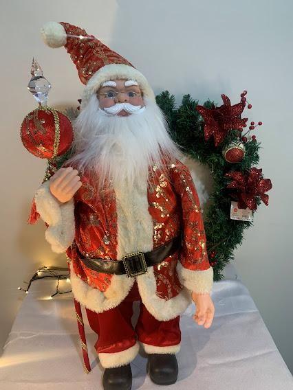 Imagem de Papai Noel Luxuoso Musical  premium 65 cm