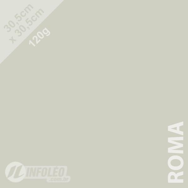 Imagem de Papel 120 gramas 30,5x30,5cm Roma (Cinza Claro) Color Plus - 10 unidades