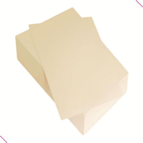 Imagem de Papel A4 Branco 250 Folhas 180G Reciclado Artesanato Convite