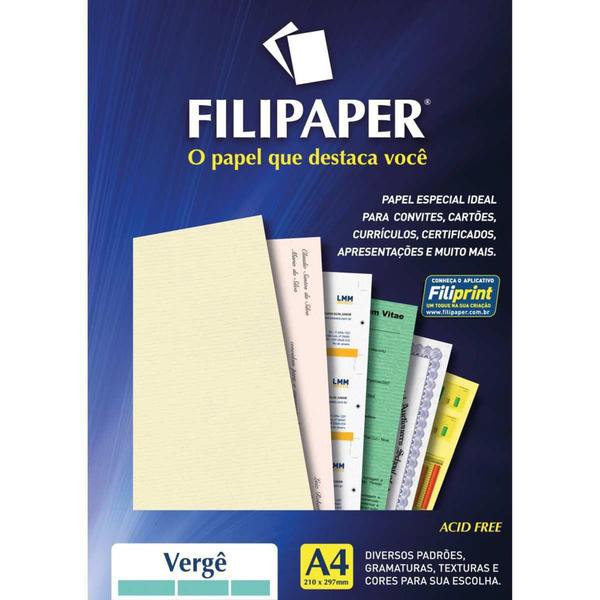 Imagem de Papel A4 Verge Palha  90G. - Planeta Criança