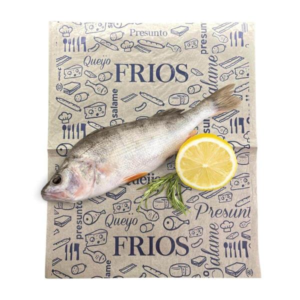 Papel Acoplado Estampa Frios 30x37cm Lanches e Frios - 400un - Anders Pack Imagem de Papel Acoplado Estampa Frios 30x37cm Lanches e Frios - 400un