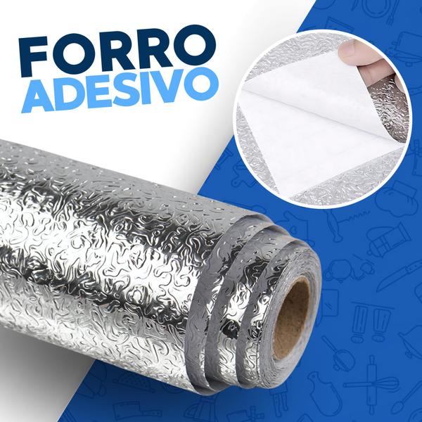 Imagem de Papel Adesivo Lavável Forro Fogão Cozinha Armário Gavetas