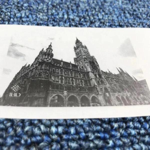 Imagem de Papel Adesivo Térmico Transparente (57x30mm) para Mini Impressora Fotográfica