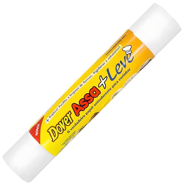 Papel Antiaderente Dover Assa+Leve 20M x 40cm - Dover Roll Imagem de Papel Antiaderente Dover Assa+Leve 20M x 40cm - Dover Roll