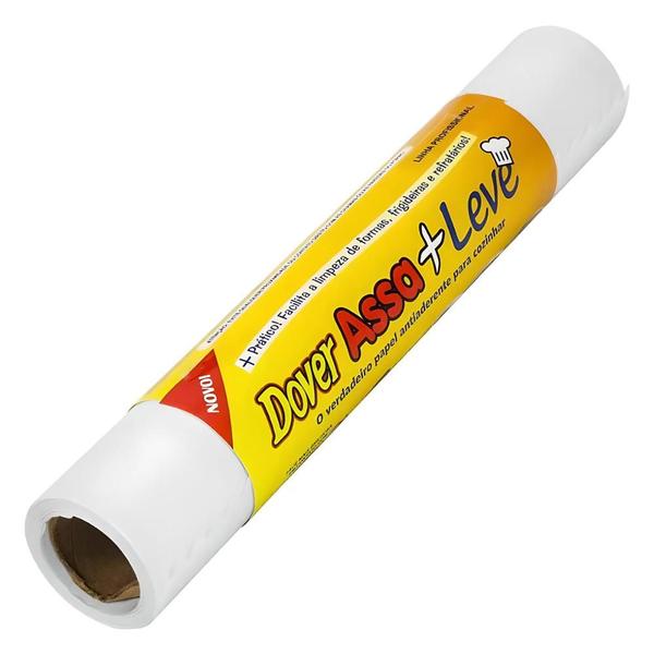 Papel Antiaderente Dover Assa+Leve 20M x 40cm - Dover Roll Imagem de Papel Antiaderente Dover Assa+Leve 20M x 40cm - Dover Roll